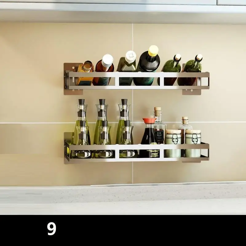 Number 4 Раковина Especias Escurridor De Platos Almacenamiento Cosina Нержавеющая сталь Органайзер Cozinha кухни Cocina Кухня Органайзер - Цвет: Number 4