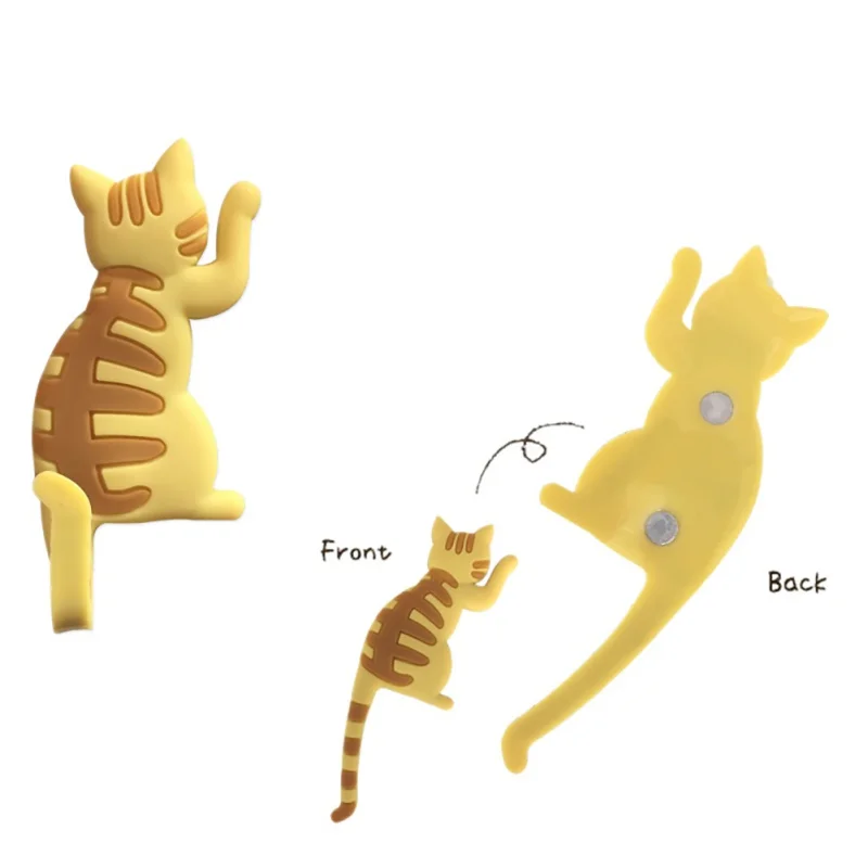

Cat Refrigerator Magnet Hook Super Strong Magnetic Hanger Hook Microwave Oven Kitchen Magnet Hook