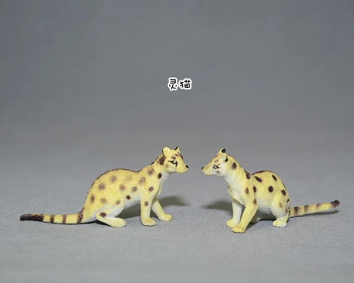 Small solid animal model toy eco-friendly sand tab...