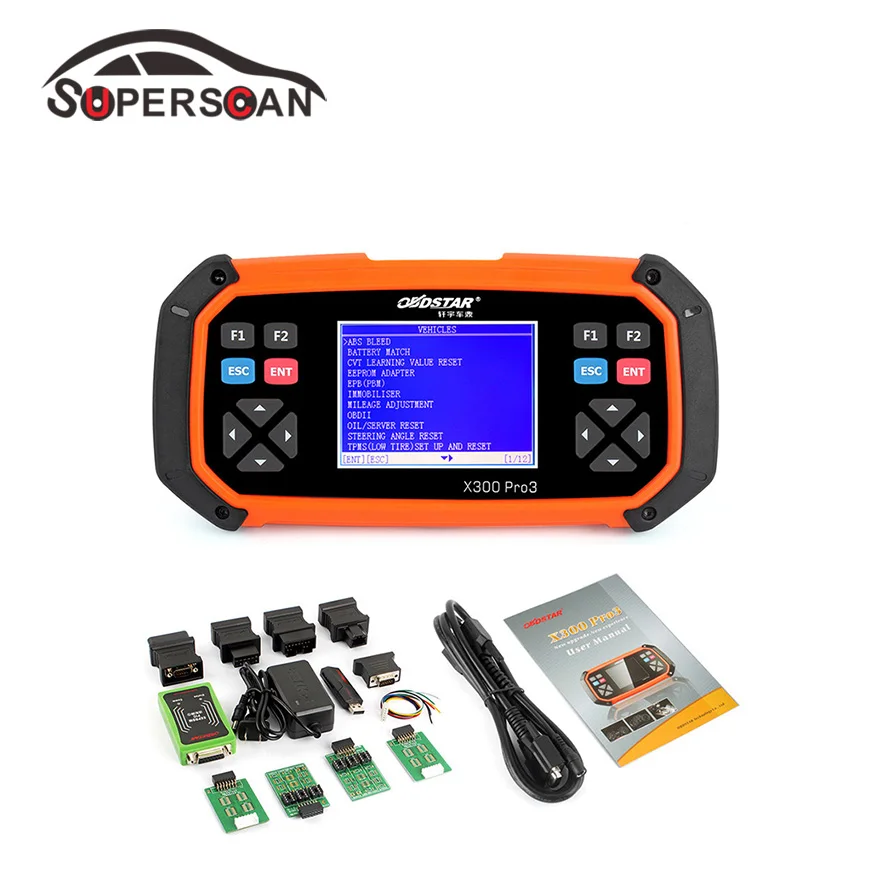 Obdstar X300 PRO3 master key ключ OBDII программист с коррекции одометра инструмент EEPROM/pic