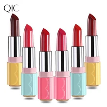 QIC Candy матовая помада тинт для макияжа бархатный стойкий Водонепроницаемый Увлажняющий бальзам для губ Макияж 131-0288