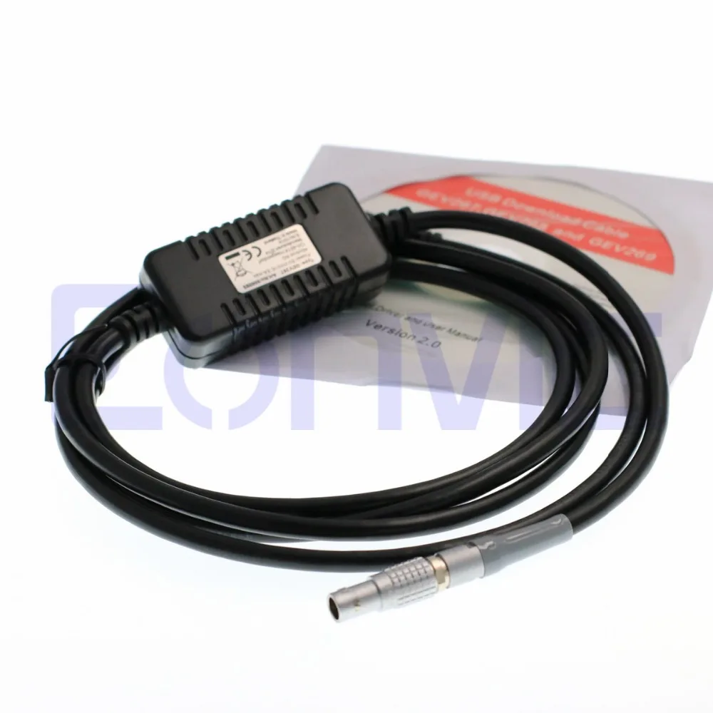 LEMO 5 контактный разъем USB кабель передачи данных 806093(GEV267) для тахеометров и ДНК серии цифровых уровней к ПК WIN8, WIN10
