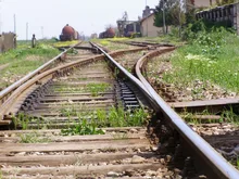 7x5ft Vinyl Custom Railway Theme Photography Backdrops Prop Photo Studio Background NTG-107