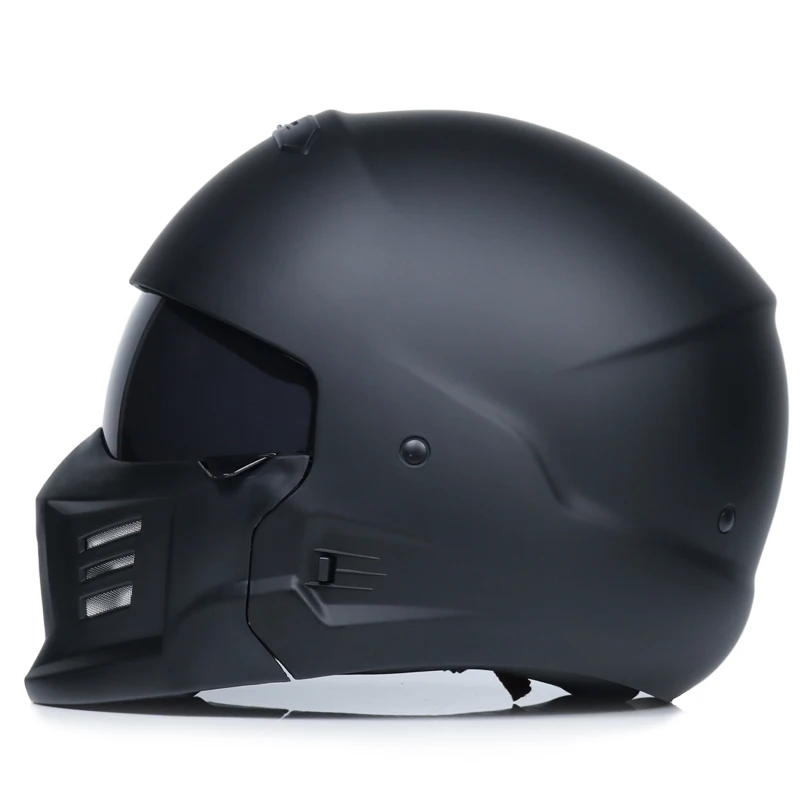DOT Сертифицированный ретро-шлем мотоциклетный локомотив мотошлем индивидуальная комбинация съемный полный шлем половина шлем - Цвет: 4