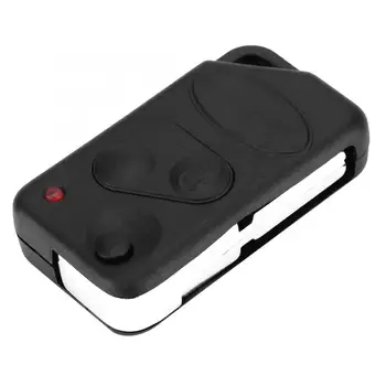 

2 Button Car Remote Flip Key Fob Case Blade Cover Shell Fit for Land Rover Range Rover P38 Car Accessories
