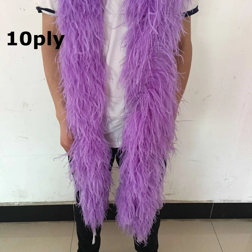 2 м 10-слойный коралловый персиковый страусовый мех боа костюм с юбкой/Накладка для вечерние/шаль/Craft боа из перьев в свадебных украшений