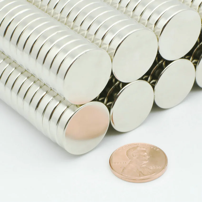 NdFeB Disc Dia. 20x4 mm Cylinder N42 Rod Strong Neodymium