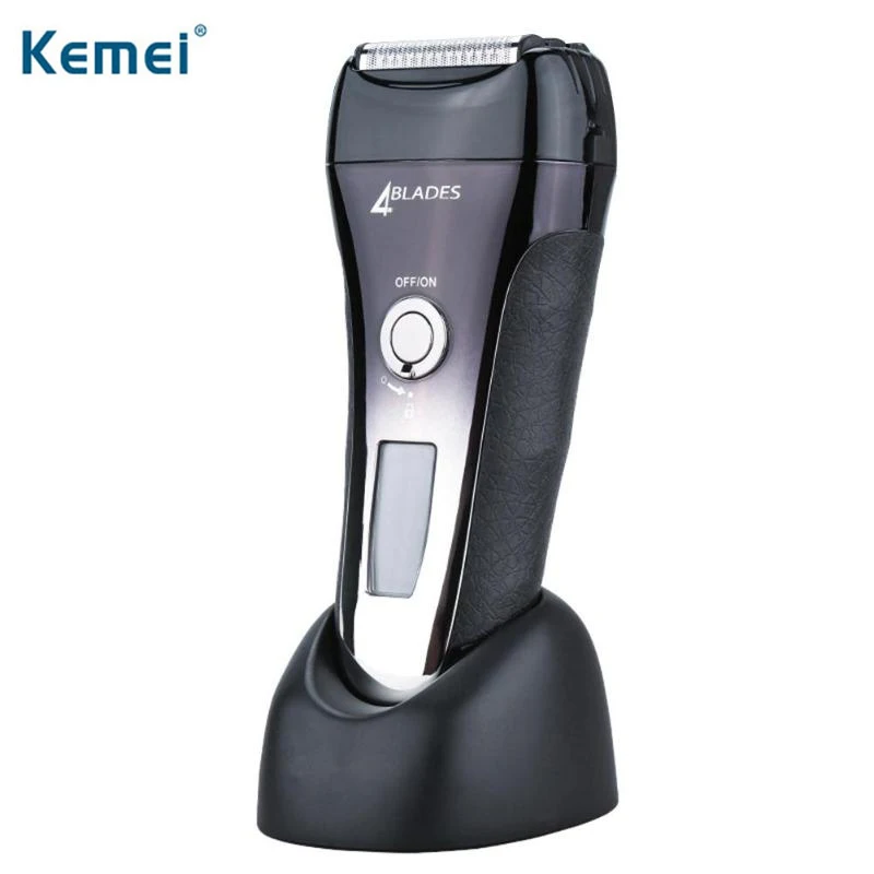 

KM-5598 4 Blade Professional Electric Shaver Reciprocating Floating Razor Rechargeable Men Beard Trimmer Shaver LCD Display