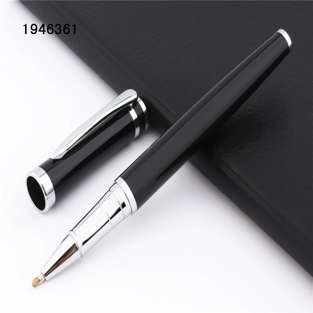 Китайский старший бренд 3035 цветная школьная Студенческая офисная Ручка-роллер новая канцелярская ручка - Цвет: Black