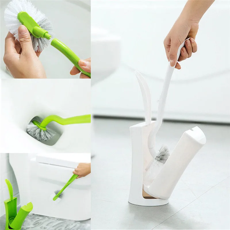 Buy Creative ABS Bathroom Toilet Cleaning Brush Closet
