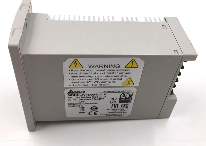 VFD001L21A DELTA VFD (2)