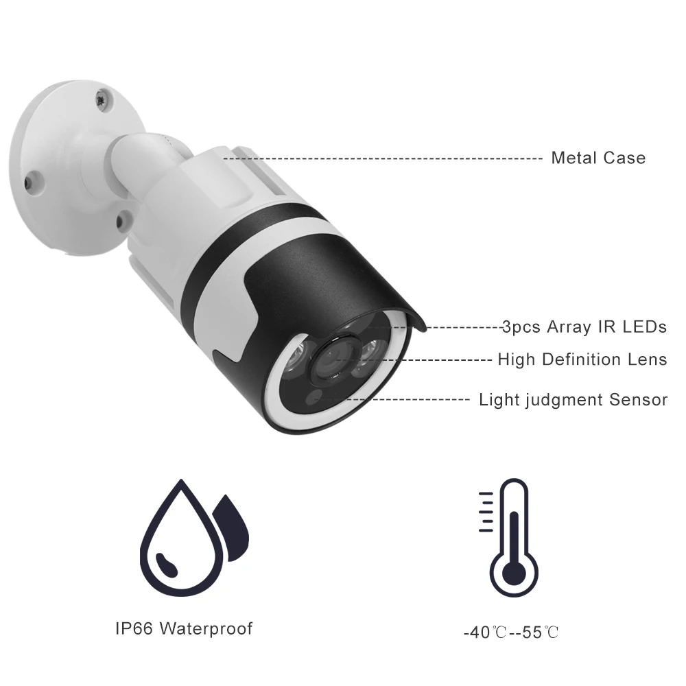 BFMore 4ch аудио 5.0MP 4.0MP POE Системы комплект H.265+ H.265 CCTV 8ch NVR IP Камера Открытый ИК Ночное видение Водонепроницаемый