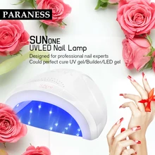 Paraness УФ светодиодный Гель-лак для ногтей Инструменты Сушилка для ногтей Гель-лак УФ светодиодный Сушилка для ногтей 48 Вт портативная УФ-лампа для ногтей
