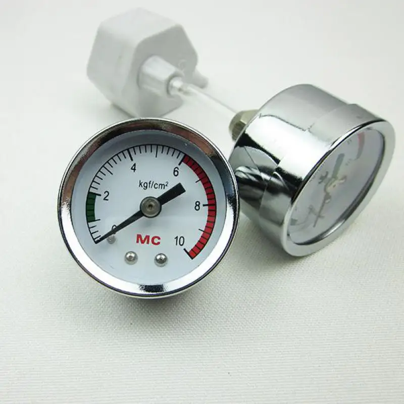 Aquarium Carbon Dioxide Pressure Gauge Fish Tank Co2 Airgauge Diy