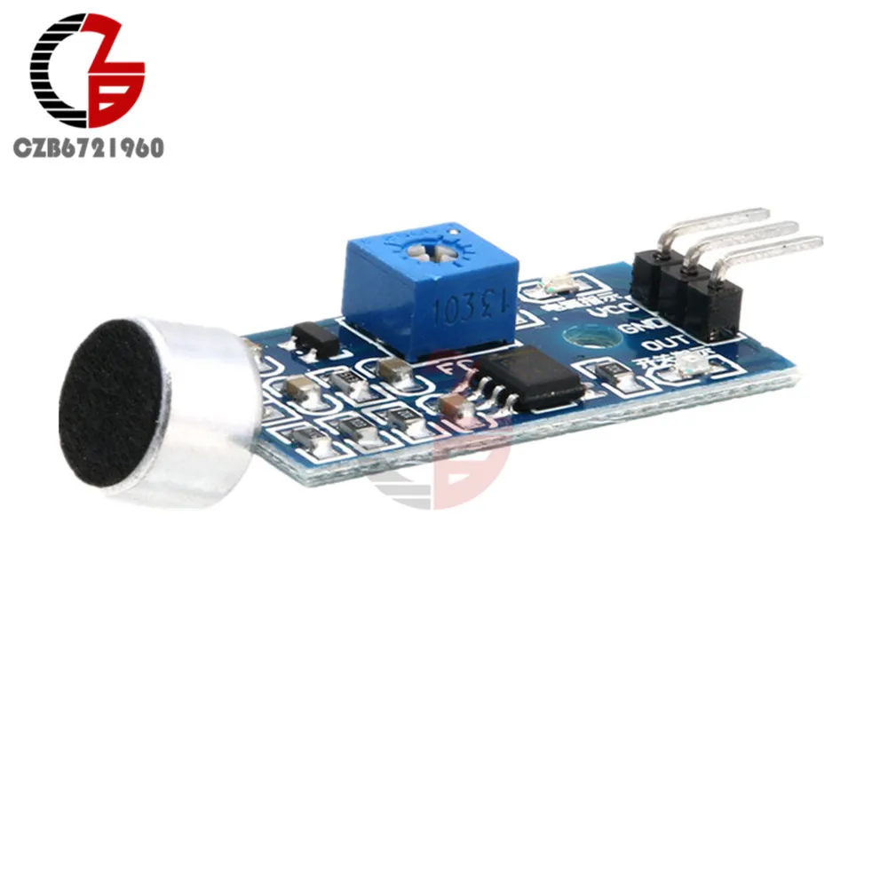 Microphone Sensor Sound Detecte Voice High Sensitivity Switch Module For Arduino 
