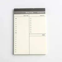 Creative Daily Schedule Memo pad To Do List Time Sticky note Schedule planner stickers Office School