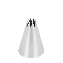 30 шт./лот) FDA высокое качество украшения торта из нержавеющей стали маленькое открытое звездообразное сопло#20