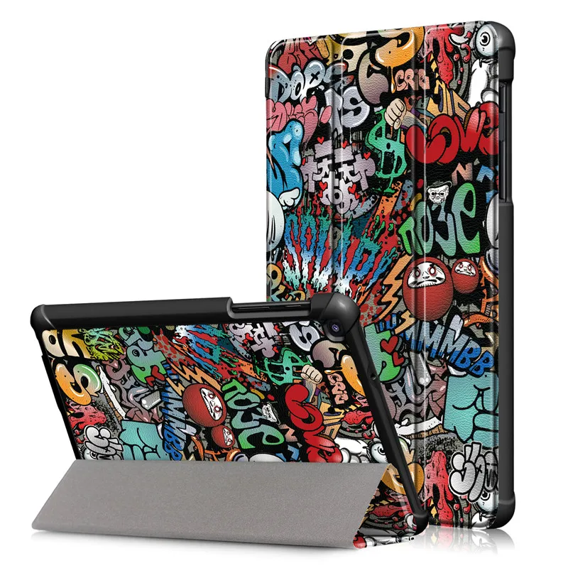 

Ultra Slim PU Leather Case For Samsung Galaxy Tab A 8.0 inch 2019 S Pen Stand Cover For Galaxy Tab SM-P200 SM-P205 Tablet Funda