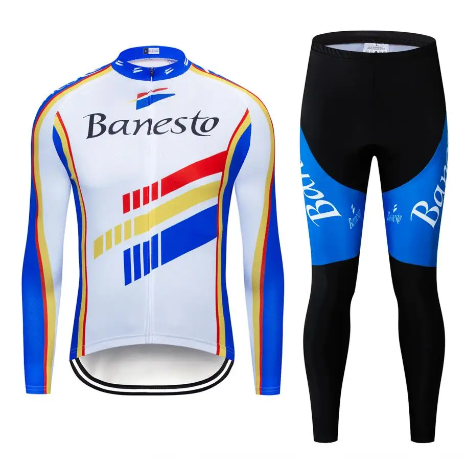 Pro Team с длинным рукавом Велоспорт Джерси гоночный велосипед Костюмы MTB велосипедная одежда Ropa Ciclismo Велосипедный спорт - Цвет: 1