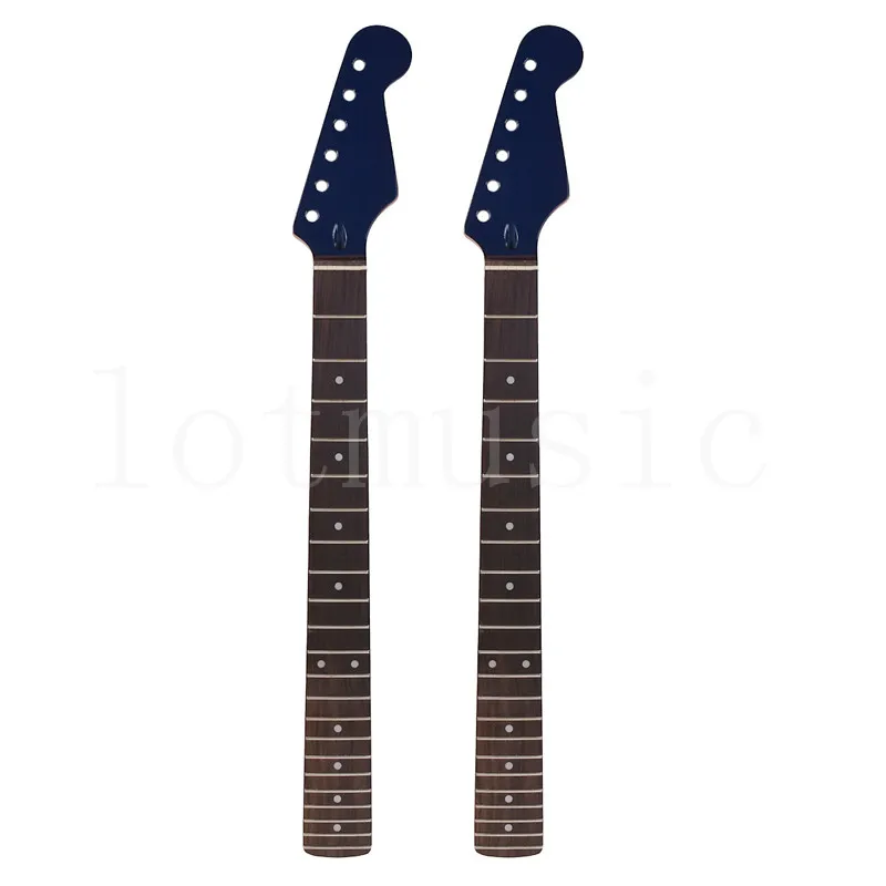 

Electric Guitar Neck for ST Replacement Maple Wood with 22 Fret Rosewood Fretboard 2 Pcs