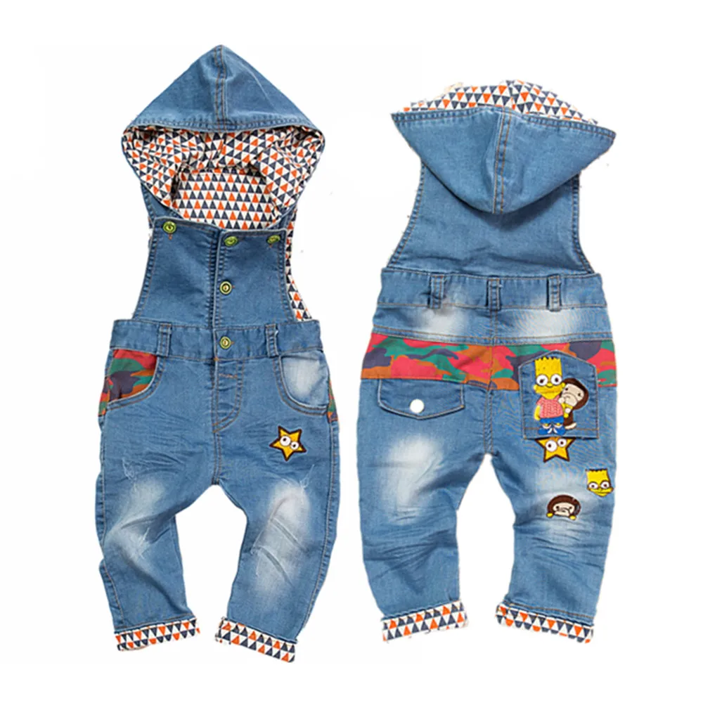 9m 4t 100 Cotton Soft Comfortable Baby Overalls Infant Cute Long Pants