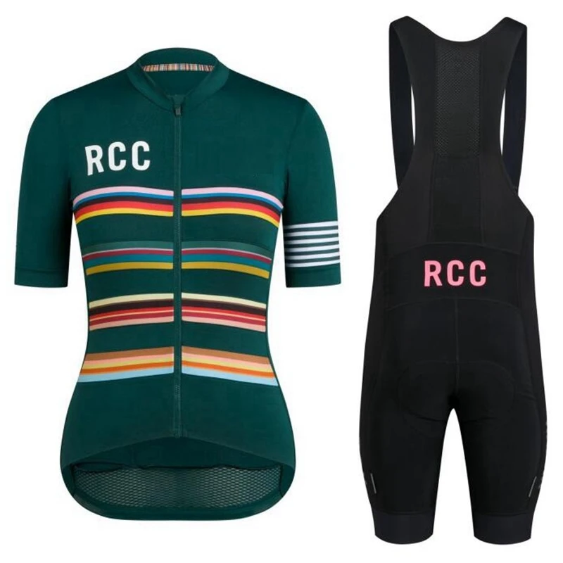 

RCC Team Jersey Women 2019 Summer Quick drying cycling Jersey MTB road bike short sleeve Jersey and Bib shorts Maglia ciclismo