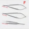 3pcs/set equipment 12cm ophthalmic microsurgical instruments Needle Holder Micro scissors Tweezers hand surgery 6