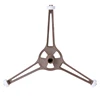 Compra Bandeja de plástico para horno microondas en forma de triángulo, soporte para placa de cristal plana de 24,5 cm Vq81mqKB