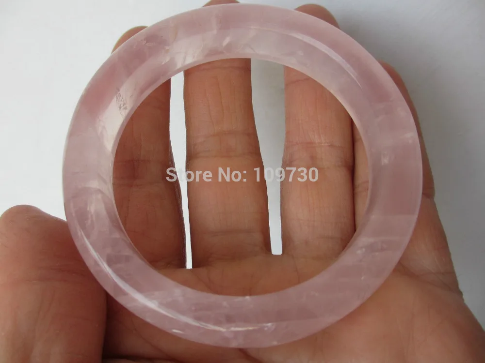 

00903 AAA+++ NATURAL PRETTY ROSE QUARTZ CRYSTAL BRACELET HEALING