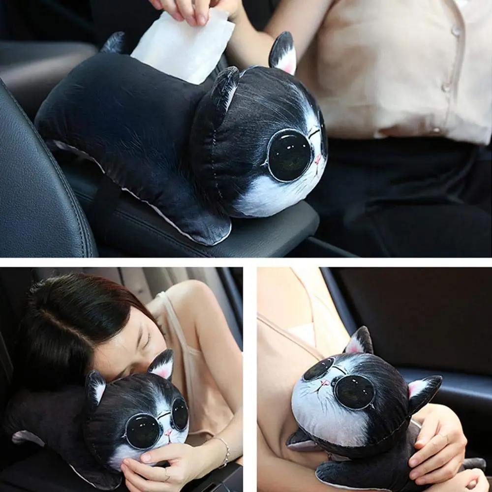 

1PC Tissue Box Napkin Storage Box New Tissue Holder Animals Shape Tissue Organizer