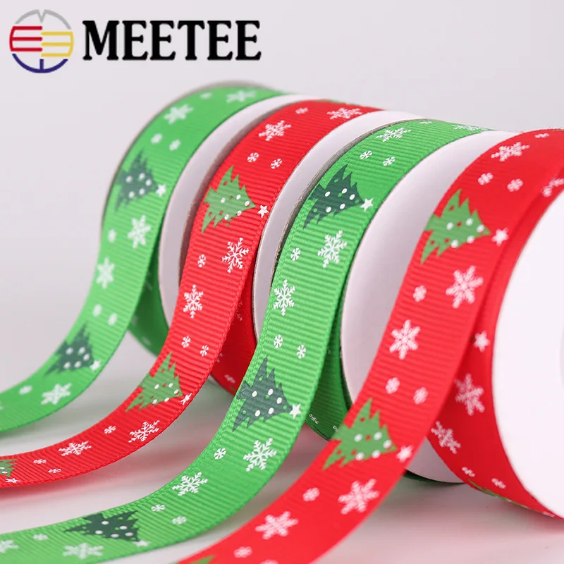Meetee 2 шт. (1 = 9 м) Рождественская елка корсажные ленты DIY подарок для обертывания