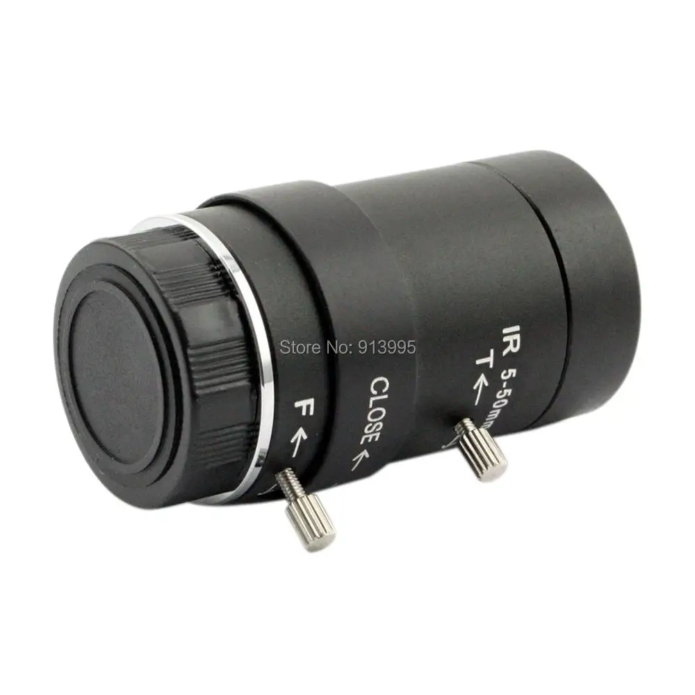 Камера видеонаблюдения 5-50 мм варифокальный объектив Ручной зум CS крепление объектива