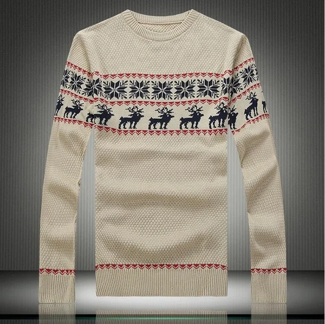 deer sweater men