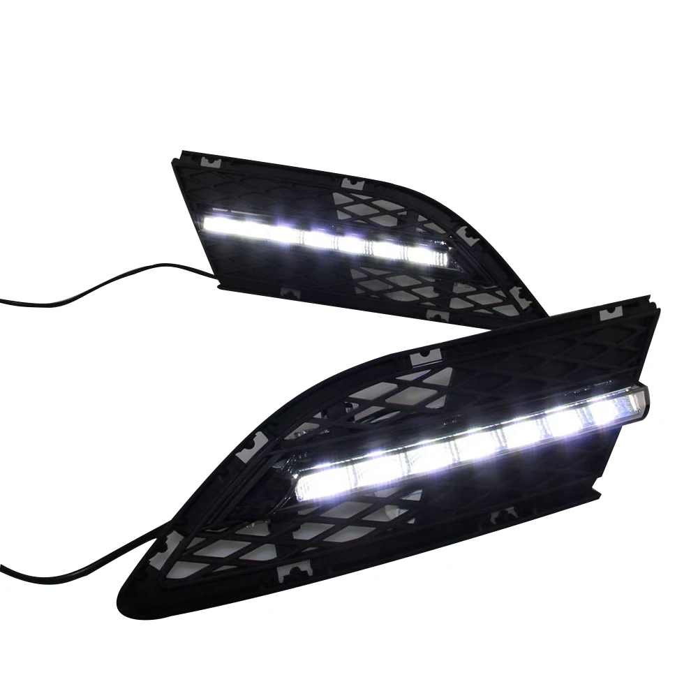 

Car LED DRL Waterproof ABS Super bright 12V LED Daytime Running Light for BMW E90 328i 320i 323i 325i 330i 2010-2012