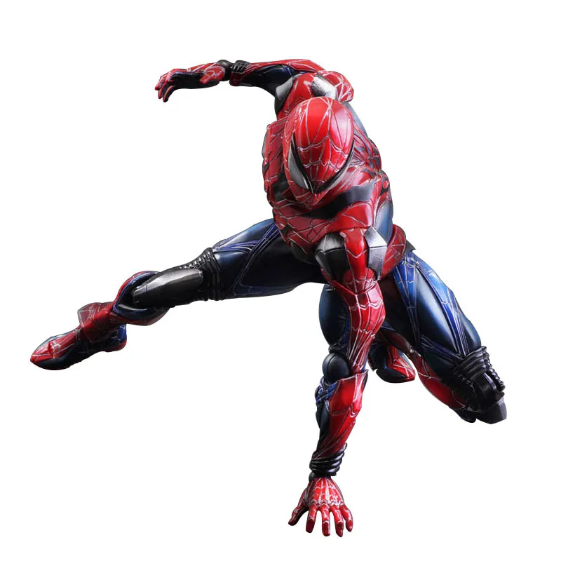 

Playarts Kai PA Marvel Legends Action Figure Pizza Spiderman Model Toys for Gift