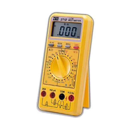 

TES-2712 Inductance, Capacitance & Ohm Measurement Tester LCR Multimeter