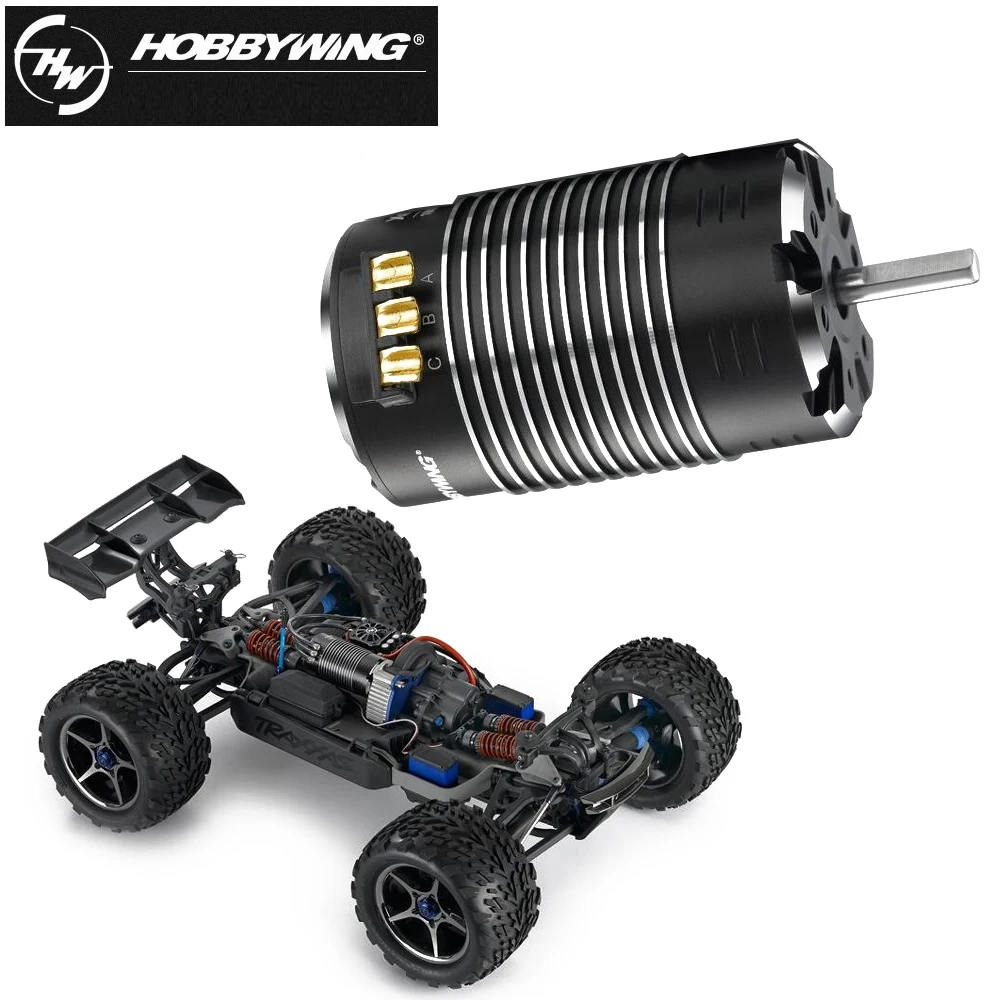 HobbyWing XeRun 4268-1600KV/1900KV/2200KV 4274-2250KV sensored brushless 4-pole inrunner motor RC 1/8 1/10 buggy