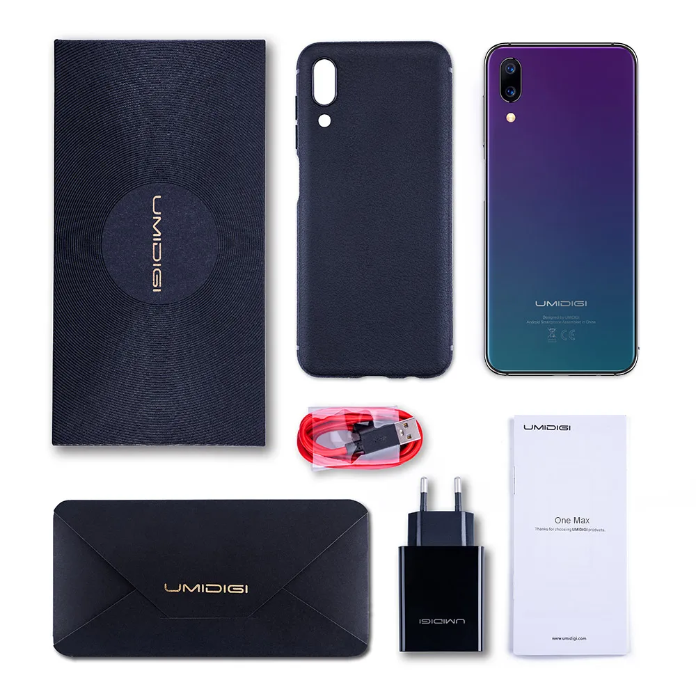 Глобальная версия UMIDIGI ONE MAX 4G ram 128GB rom мобильный телефон Helio P23 Android 8 1 Беспроводная