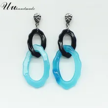 Brand Real Trendy Long Earrings Jewelry Drop For Women Love Earings Fashion Brincos Pendientes Mujer Moda 2016 New Brinco