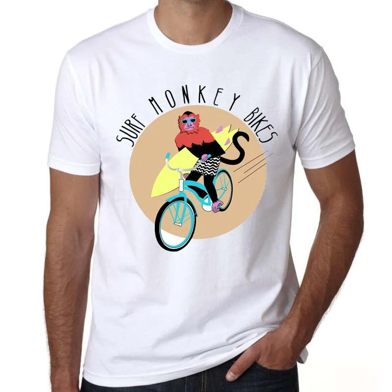 

2019 SURFER WAVES ART MENS T SHIRT SURF SURFING WATER SPORT GIFT PRESENT Comfortable t shirt Casual Short Sleeve Print