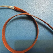 15 мм X 4200 мм, 400 Вт 120 В силиконовый трубный нагреватель, нагревательная лента, согревающий пояс, водонепроницаемый