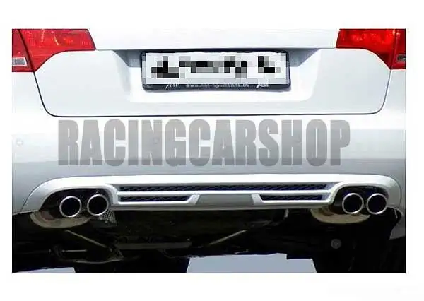 ABT STYLE REAR DIFFUSER PU for AUDI A4 B7 2006-2008