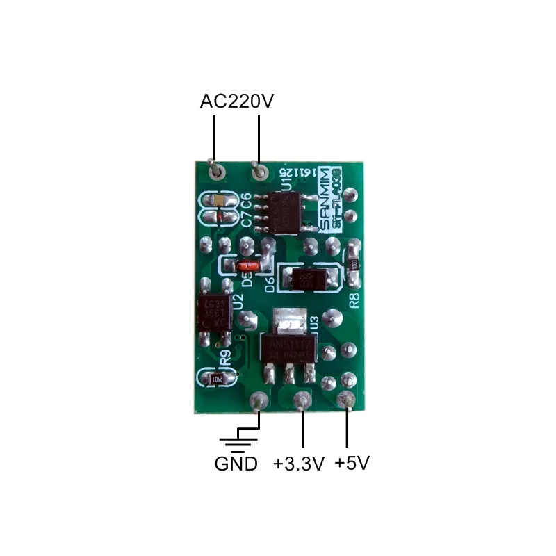 Ac-dc источник питания 220 В до 5 В-3,3 В двойной блок питания трансформатор изолированный DC выход Модуль питания X8997