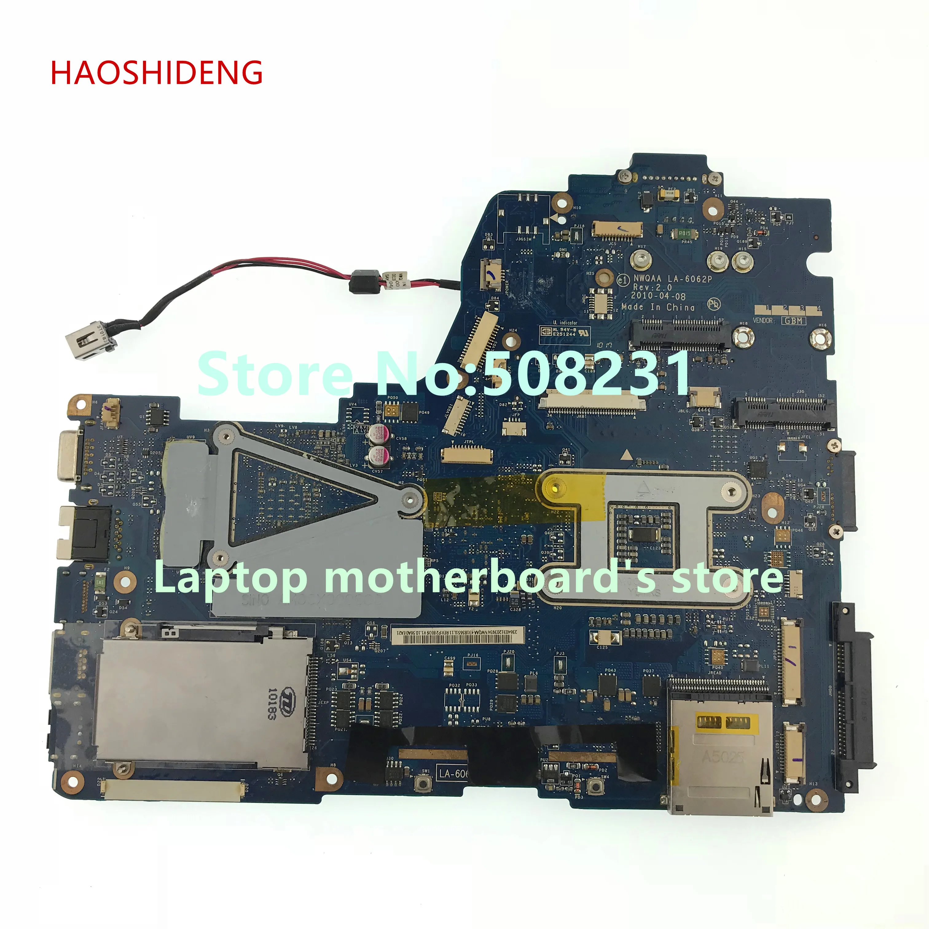 Ju pin yuan для Toshiba Satellite A660 A665 ноутбук серии Материнская плата для ноутбука K000104390 LA-6062P полностью протестирована