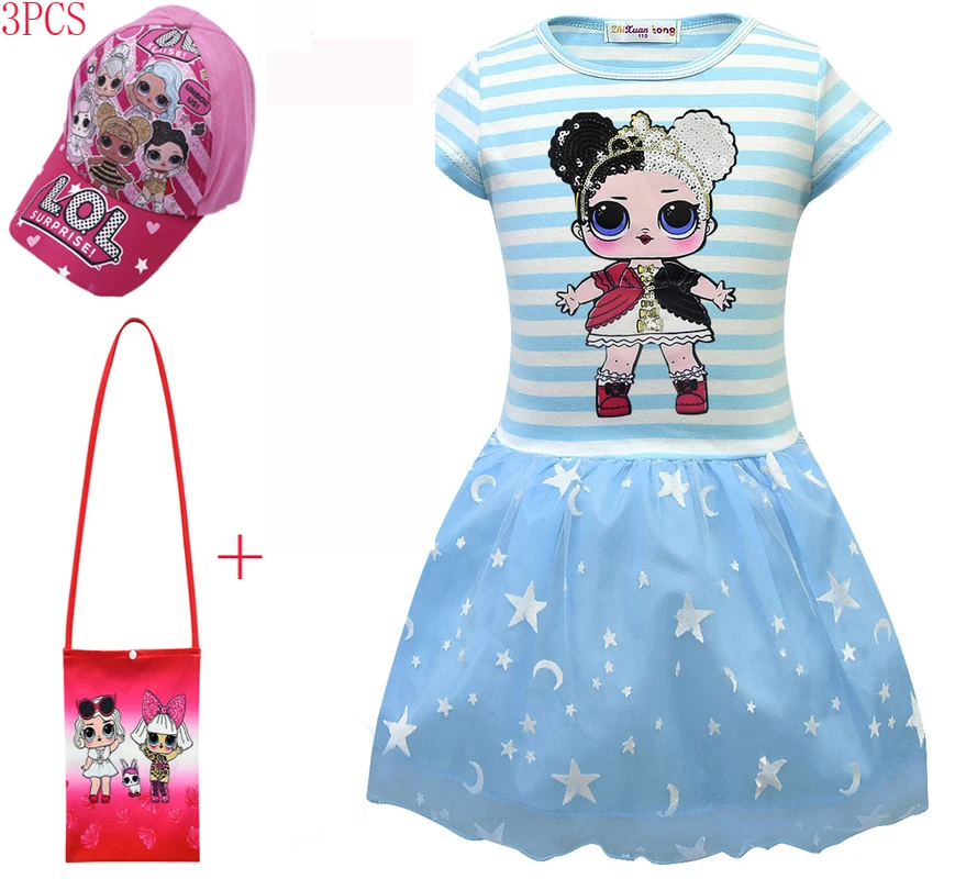 

Baby Summer Unicorn Girls Lol Dress Dolls Birthday Party Dress Halloween Christmas Child Girl Cosplay Costume Kids Lol Clothes