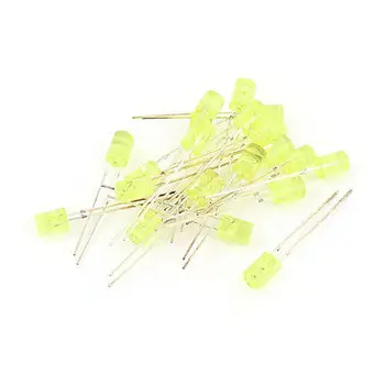 

20 Pcs 5mm Cylinder 850nm IR Infrared Light Emitting Diodes LED Bulbs 250mW