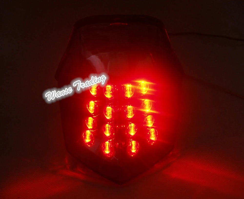 Waase e-mark задние тормоза кабеля поворотов integrated LED Light дым для 2009 2010 2011 2012 2013- Yamaha XJ6 xj-6 xj6n xj6f