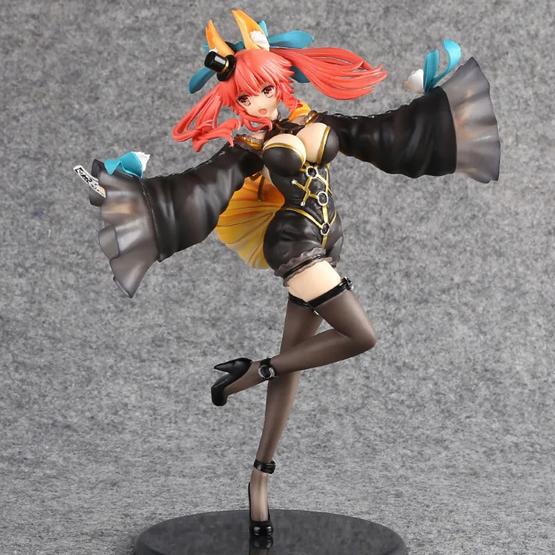 

Free Shipping 8" Fate Extella Anime CCC Tamamo no Mae 3 Face Boxed 20cm PVC Action Figure Collection Model Doll Toys Gift