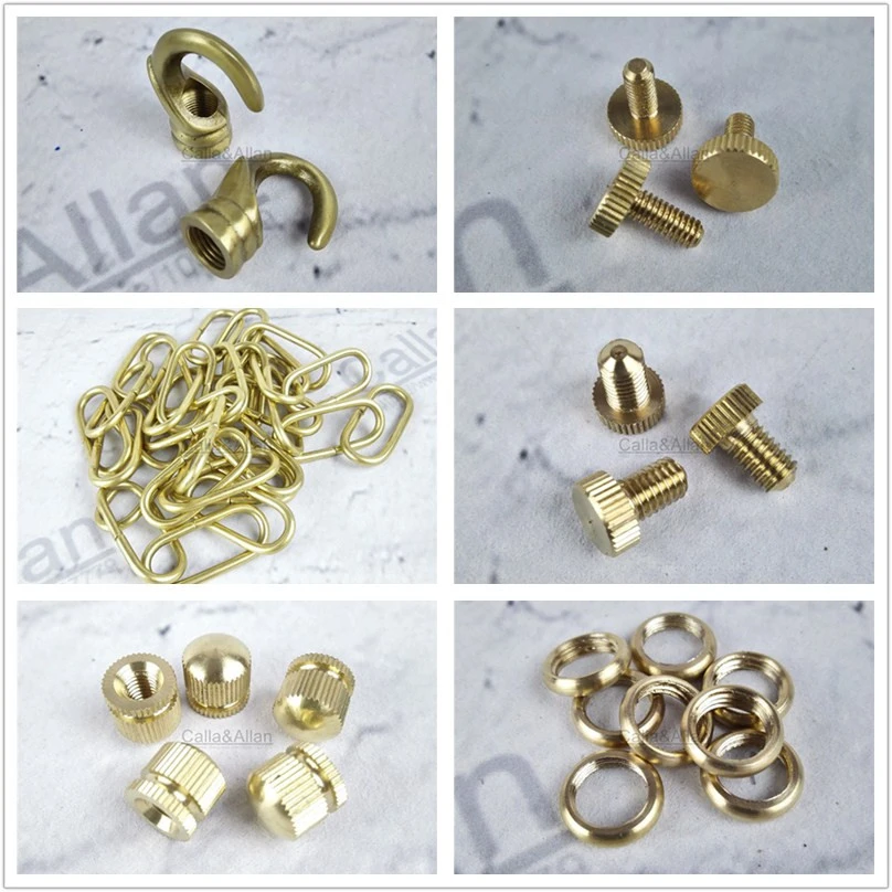 Brass material lamp parts base accessories hooks screws threaded nuts chain ring for lighting base ceiling mount|lamp parts|lamp base lamp bases - AliExpress