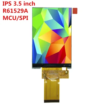 

320480 TFT LCD 3.5 inch screen panel display RTP CTP R61529 controller Plug-in Socket type need connector MCU SPI RGB interface